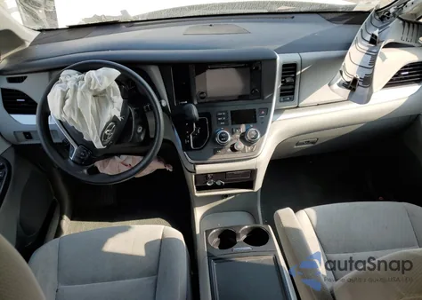 2017 Toyota Sienna Le from USA, damaged, VIN 5TDKZ3DC2HS852105